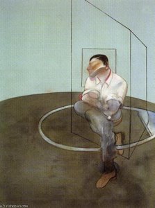 3 Studies For A Portrait Of John Edwards, Right — Francis Bacon