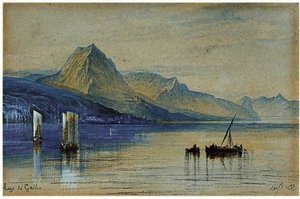 Lake Garda, Italy 1 — Edward Lear