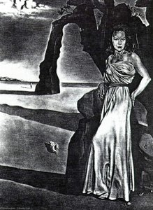 Portrait Of Mrs. Ann Woodward, 1954 — Salvador Dalí, Surrealism
