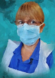 Annette — Adrian Lee, Impressionism