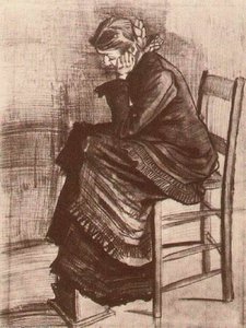 Bent Figure Of A Woman — Vincent Willem Van Gogh