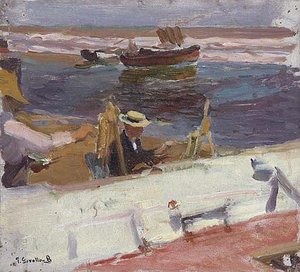 Apunte De La Playa — Joaquín Sorolla Y Bastida