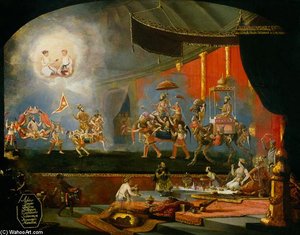 Painting Inspired By Moghul Miniatures — Willem Schellinks