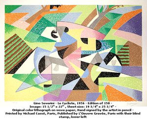 The Cyclist — Gino Severini