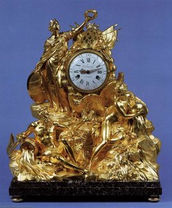 Mantel Clock — Pierre Gouthière