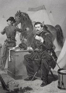 Portrait Of George Brinton Mcclellan — Alonzo Chappel