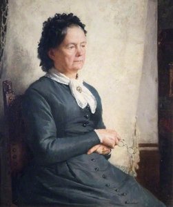 Portrait Of The Artist's Mother — Charles Gogin