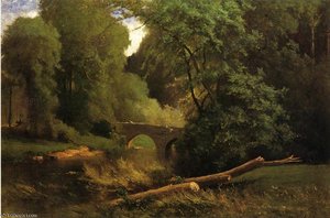 Cromwell's Bridge — George Innes