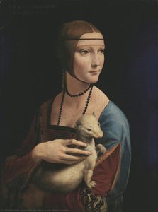 Lady With An Ermine — Leonardo Da Vinci, High Renaissance