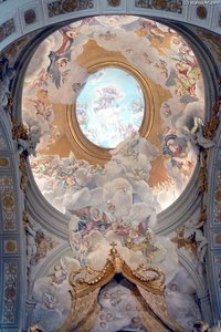 Kuppelfresko — Louis Dorigny (ludovico Dorigny)