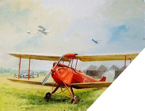 Norfolk And Norwich Aero Club, Mousehold Heath, Norfolk — John Constable Reeve