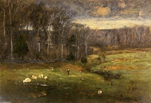 Frosty Morning, Montclair — George Innes