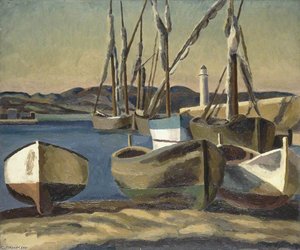 Boats, St Tropez — Duncan Grant