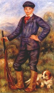 Jean Renoir As A Hunter — Pierre-auguste Renoir, Impressionism