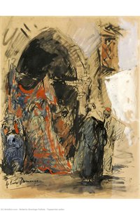 Tapestries Seller — Roberto Domingo Fallola