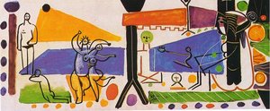 The Beach In Garoupe — Pablo Picasso