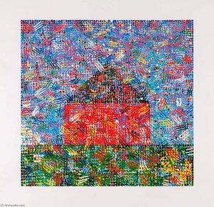 Houses Dots, Hatches — Jennifer Bartlett