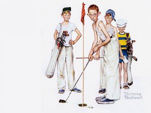 Untitled (7799) — Norman Rockwell