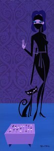 The Go Girl — Josh Agle (shag), Pop Art
