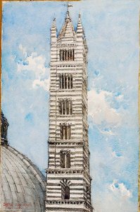 Cathedral Tower, Siena — Cass Gilbert