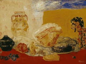 Coquillages Roses Et Vases — James Ensor, Expressionist Surrealism