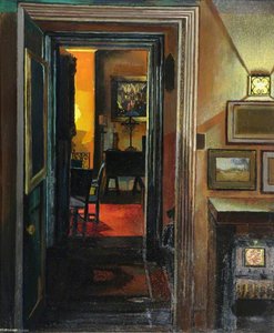 The Interior Of My House, Cliff Court, Jersey, Channel Islands — Francis Ferdinand Maurice Cook
