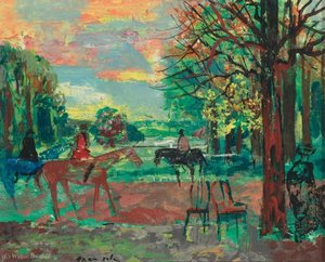 Riders In The Park, (1967) — Emilio Grau Sala