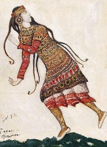 Sketch Of Costumes For ''the Rite Of Spring'' — Nicholas Roerich