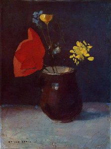 Pitcher Of Flowers — Odilon Redon