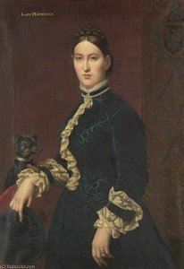 Alice Harriet Argyll Strachey — Charles Emile Hippolyte Lecomte Vernet