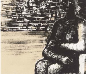 Woman With Arms Crossed 1 — Henry Moore