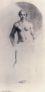 Standing Female Nude — Anton Maria Ii Zanetti, Neoclassicism