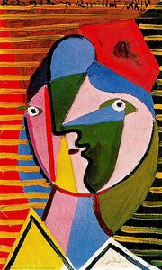 Woman Turned Right — Pablo Picasso