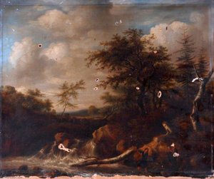 Landscape (after Salomon van Ruysdael)
