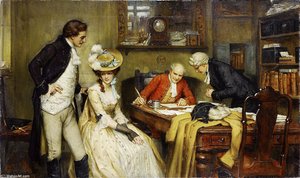 Signing The Marriage Contract