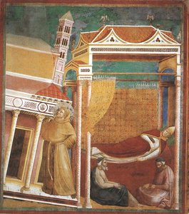 Legend Of St Francis - [06] - Dream Of Innocent Iii — Giotto Di Bondone, Gothic Art