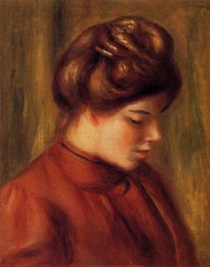 Mlle. Christine Lerolle — Pierre-auguste Renoir, Impressionism