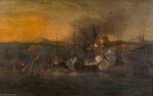 Bombardment of Castillo de San Lorenzo by Admiral Vernon