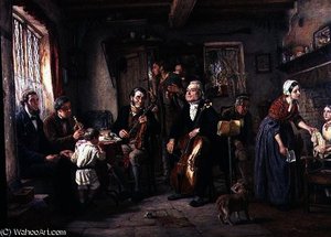 A Philharmonic Rehearsal In A Farmhouse — John Evan Hodgson