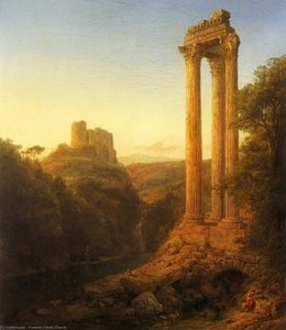 Sunrise In Syria — Frederic Edwin Church, Romanticism