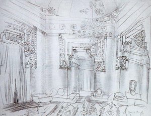 Moroccan Interior — Raoul Dufy