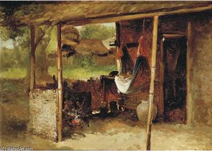 In The Kampong — Johan Mari Henri Ten Kate