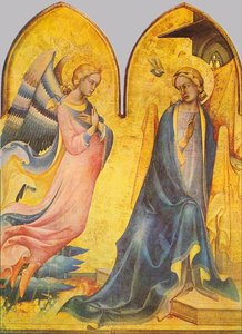 The Annunciation — Lorenzo Monaco, Early Renaissance