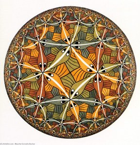 Limit Iii — Maurits Cornelis Escher