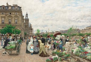 Le Quai Aux Fleurs — Marie Francois Firmin-girard
