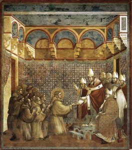 Confirmation Of The Rule — Giotto Di Bondone, Proto Renaissance