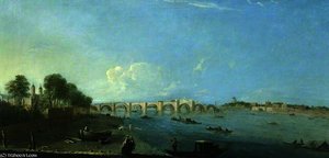 Westminster Bridge Under Construction — Richard Wilson