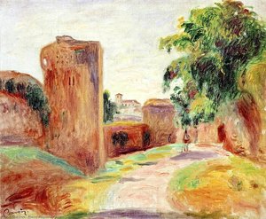Walls In Spain — Pierre-auguste Renoir