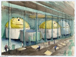 Scene In The M E Lab — Theodore Hancock