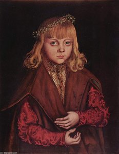Portrait Of A Saxon Prince — Lucas Cranach The Elder